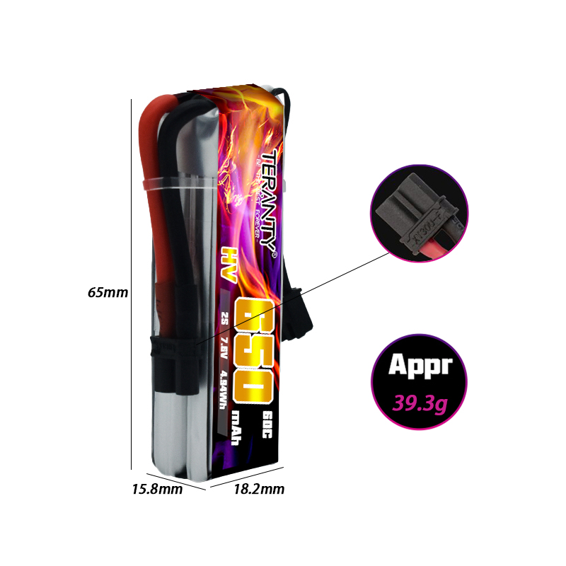 2/4/6/10 SZT. TERANTY 650mAh 2 – Drone Battery Plate recenzja i cena