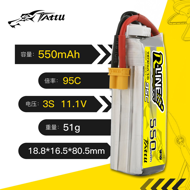 Ulepszona bateria TATTU R-LINE – Drone Battery 4S recenzja i cena